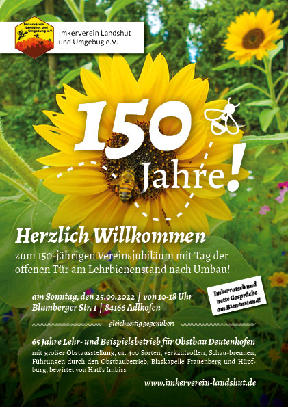 150 Jahre Plakat A3